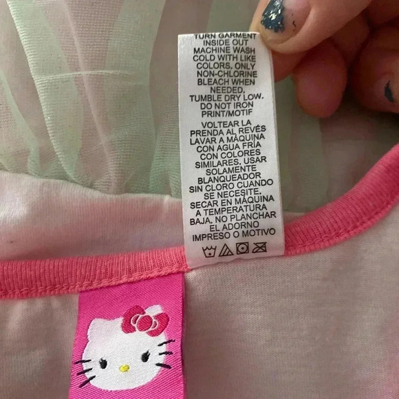 Sanrio Hello Kitty Mesh Cake Dress 4T - Picture 8 of 9